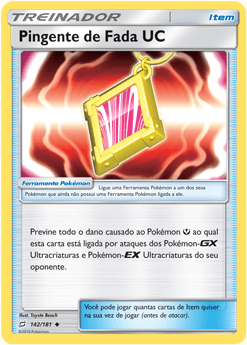 Pingente de Fada UC / Fairy Charm UB (142/181) - Carta Avulsa Pokemon