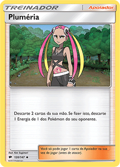 Plumeria (120/147) - Carta Avulsa Pokemon