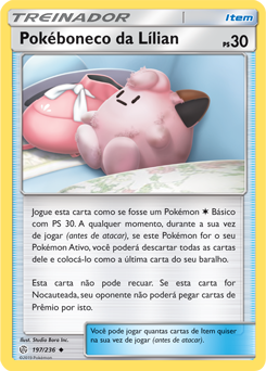 Pokéboneco da Lílian / Lillie's Poke Doll (197/236) - Carta Avulsa Pokemon