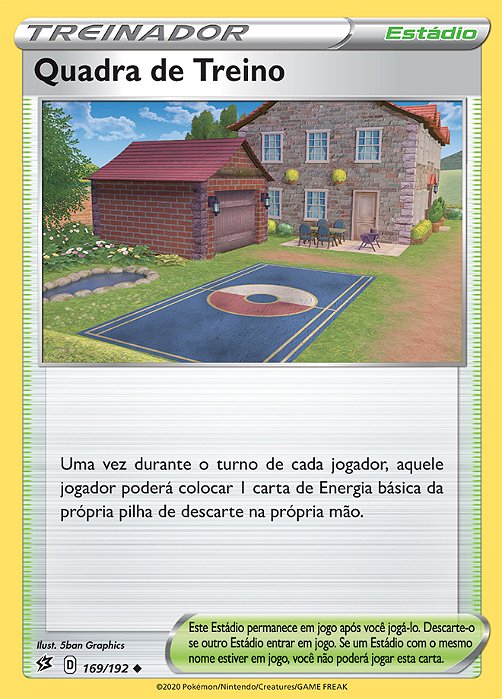Quadra de Treino / Training Court (169/192) - Carta Avulsa Pokemon