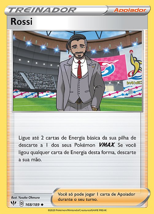 Rossi / Rose (168/189)  - Carta Avulsa Pokemon