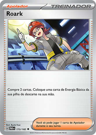 Roark (173/182) - Carta Avulsa Pokemon