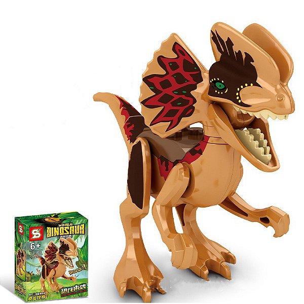 Dilofossauro Dinossauro - Minifigura de Montar FS