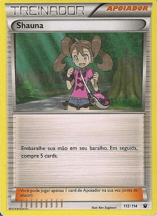 Shauna (111/124) - Carta Avulsa Pokemon