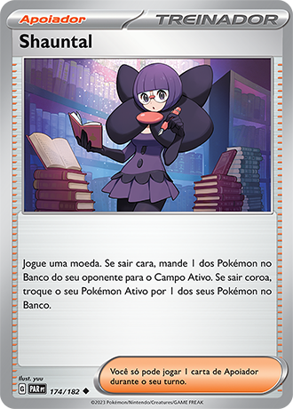 Shauntal (174/182) - Carta Avulsa Pokemon