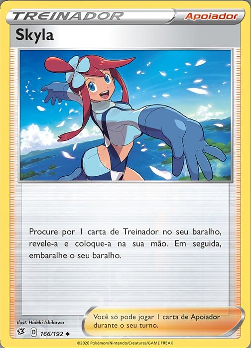 Skyla (166/192) REV FOIL - Carta Avulsa Pokemon