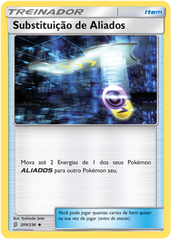 Substituição de Aliados / Tag Switch (209/236) - Carta Avulsa Pokemon