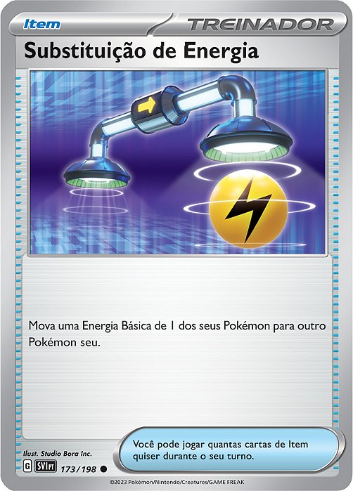 Substituição de Energia / Energy Switch (173/198) - Carta Avulsa Pokemon