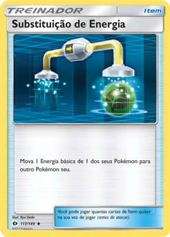 Substituição de Energia / Energy Switch (117/149) - Carta Avulsa Pokemon