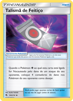 Talismã de Feitiço / Spell Tag (190/214) - Carta Avulsa Pokemon