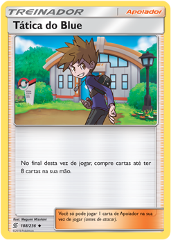 Tática do Blue / Blue's Tactics (188/236) - Carta Avulsa Pokemon