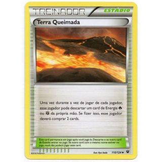 Terra Queimada / Scorched Earth (110/124) - Carta Avulsa Pokemon