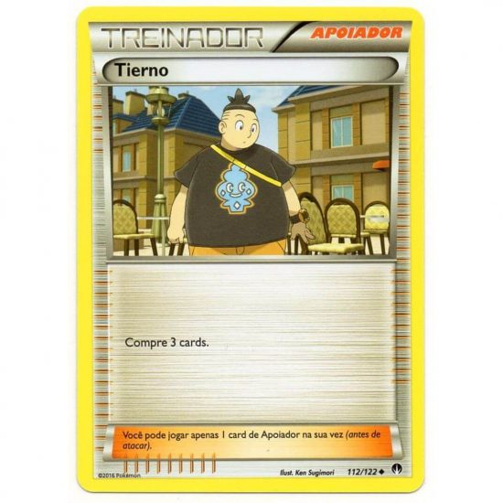 Tierno (112/122) - Carta Avulsa Pokemon
