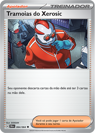 Tramoias do Xerosic / Xerosic's Machinations (064/064) - Carta Avulsa Pokemon