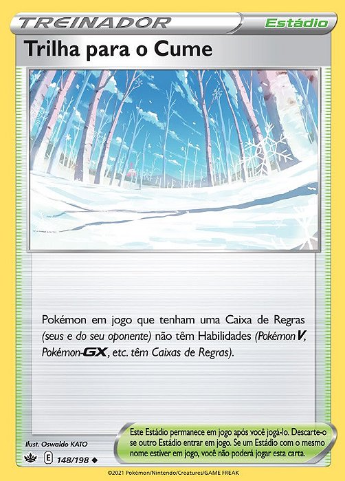 Trilha para o Cume / Path to the Peak (148/198) - Carta Avulsa Pokemon