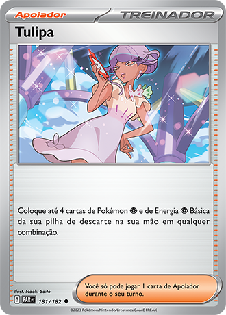 Tulipa / Tulip (181/182) - Carta Avulsa Pokemon