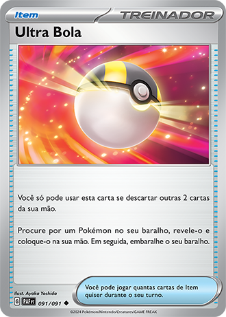 Ultra Bola / Ultra Ball (091/091) - Carta Avulsa Pokemon