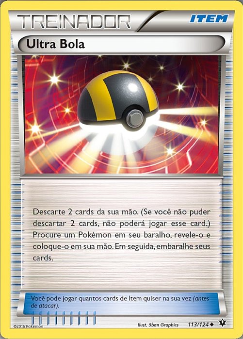 Ultra Bola / Ultra Ball (113/124) - Carta Avulsa Pokemon