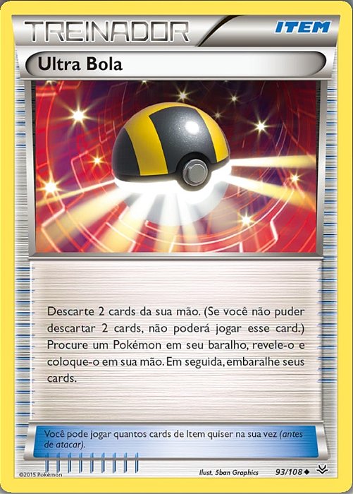 Ultra Bola / Ultra Ball (93/108) - Carta Avulsa Pokemon