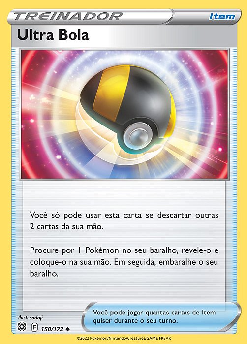 Ultra Bola / Ultra Ball (150/172) - Carta Avulsa Pokemon