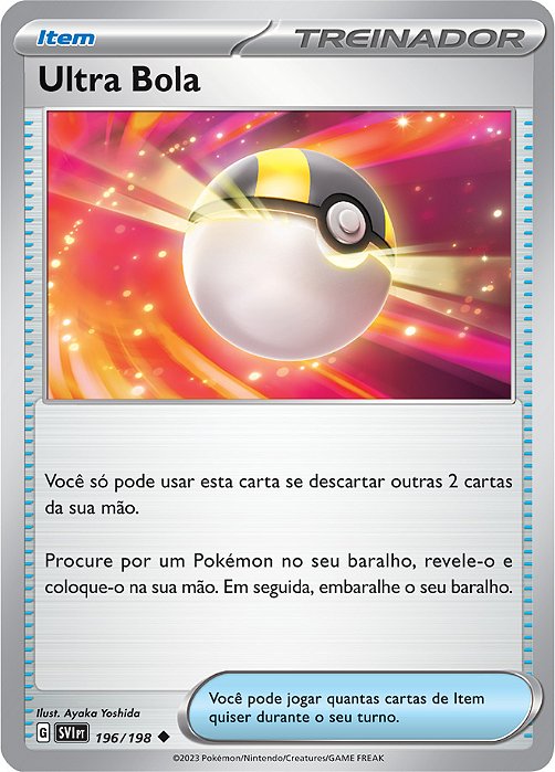 Ultra Bola / Ultra Ball (196/198) - Carta Avulsa Pokemon