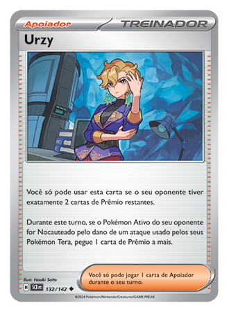 Urzy / Briar (132/142)- Carta Avulsa Pokemon
