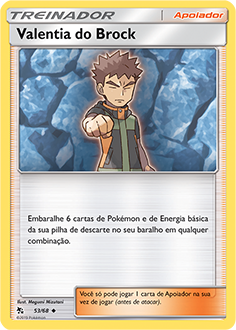 Valentia do Brock / Brock's Grit (53/68) - Carta Avulsa Pokemon