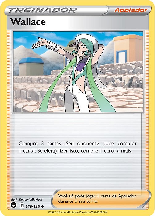 Wallace (166/195) - Carta Avulsa Pokemon