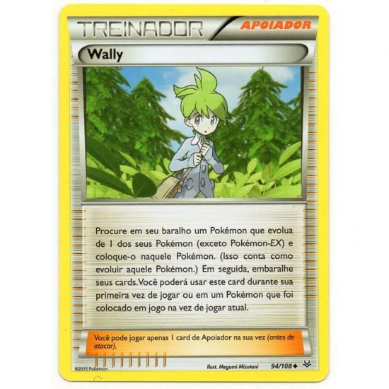 Wally (94/108) - Carta Avulsa Pokemon