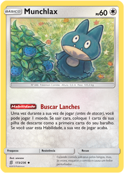 Munchlax (173/236) REV FOIL - Carta Avulsa Pokemon