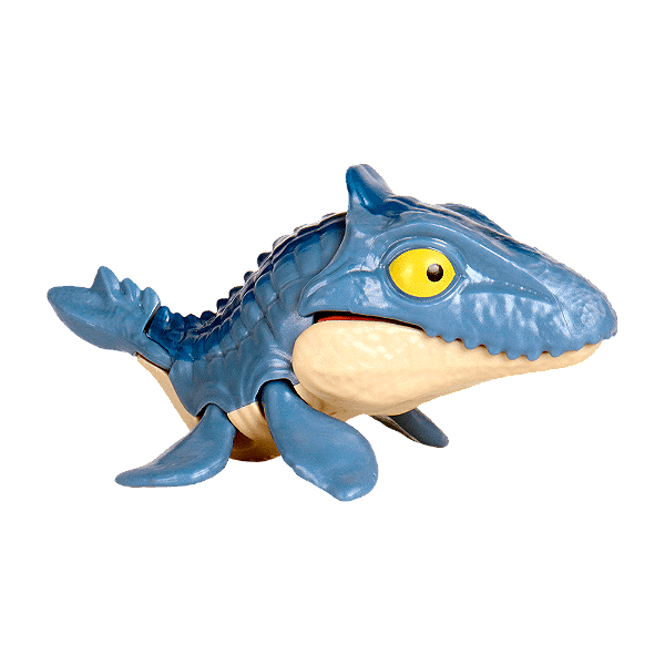 Mossasauro Dino Morde-Dedo - Miniatura Colecionável JW 6cm