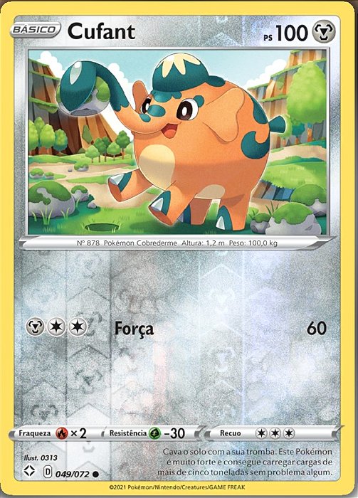 Cufant (49/72) REV FOIL - Carta Avulsa Pokemon