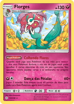 Florges (152/236) FOIL - Carta Avulsa Pokemon