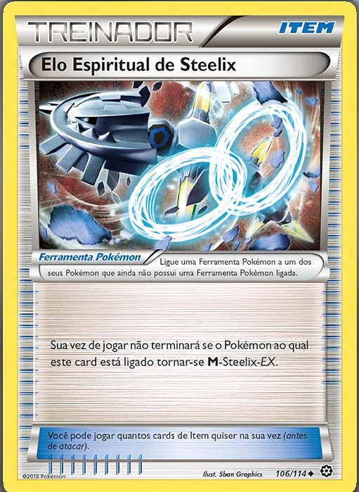 Elo Espiritual de Steelix / Steelix Spirit Link (106/114) - Carta Avulsa Pokemon