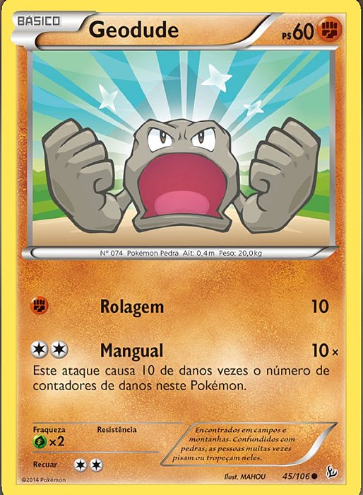 Geodude (43/83) - Carta Avulsa Pokemon