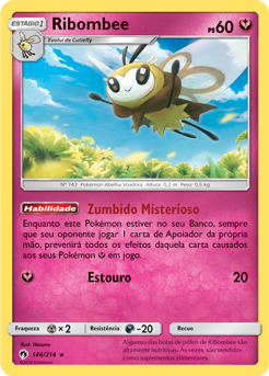 Ribombee (146/214) - Carta Avulsa Pokemon
