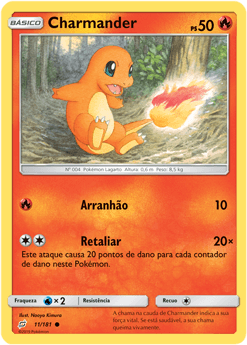 Charmander (11/181) - Carta Avulsa Pokemon