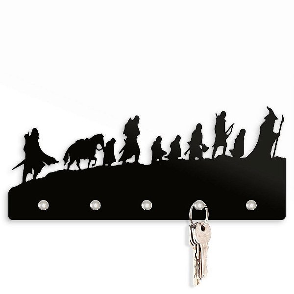 Porta chaves Sociedade do Anel - Senhor dos Anéis