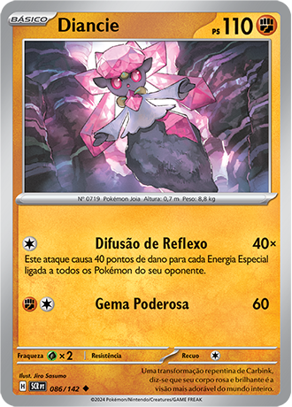 Diancie (086/142) - Carta Avulsa Pokemon