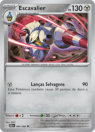 Escavalier (060/086) - Carta Avulsa Pokemon