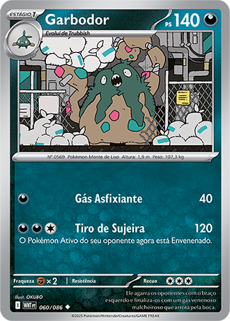 Garbodor (060/086) - Carta Avulsa Pokemon