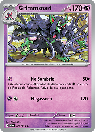Grimmsnarl (073/159) - Carta Avulsa Pokemon