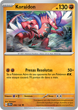 Koraidon (090/142) - Carta Avulsa Pokemon