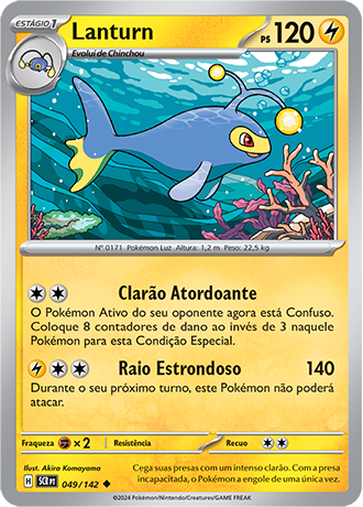 Lanturn (049/142) REV FOIL - Carta Avulsa Pokemon