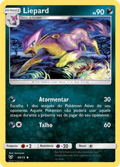 Liepard (49/73) - Carta Avulsa Pokemon
