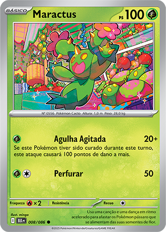 Maractus (008/086) - Carta Avulsa Pokemon