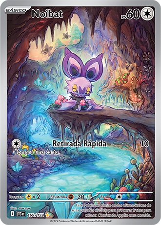 Noibat (169/159) FOIL - Carta Avulsa Pokemon