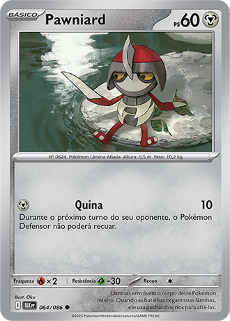 Pawniard (064/086) - Carta Avulsa Pokemon