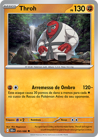 Throh (050/086) REV FOIL - Carta Avulsa Pokemon
