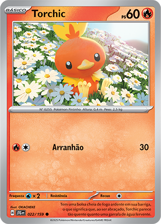 Torchic (022/159) - Carta Avulsa Pokemon